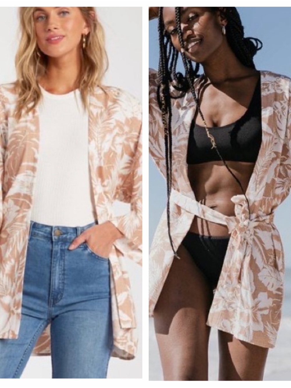 Billabong Sweet Summer Kimono Sz: S/M